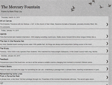 Tablet Screenshot of mercuryfountain.blogspot.com