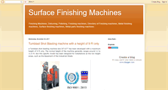 Desktop Screenshot of finishingmachines.blogspot.com