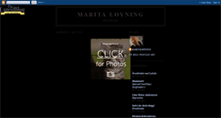 Desktop Screenshot of maritaloyning.blogspot.com