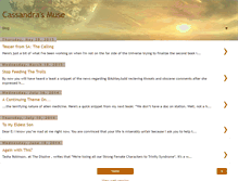 Tablet Screenshot of cassandradavis-author.blogspot.com