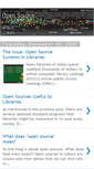 Mobile Screenshot of opensourcelibraries.blogspot.com