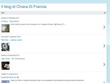 Tablet Screenshot of chiaradifranciailblog.blogspot.com