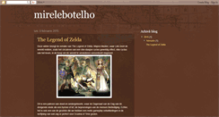 Desktop Screenshot of mirelebotelho.blogspot.com