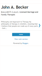 Mobile Screenshot of johnabecker.blogspot.com
