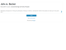 Tablet Screenshot of johnabecker.blogspot.com