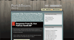 Desktop Screenshot of leicestercitycouncil.blogspot.com