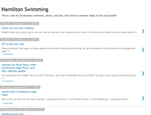 Tablet Screenshot of hamiltonswimming.blogspot.com