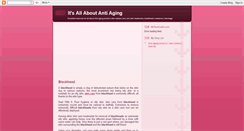 Desktop Screenshot of great-antiaging.blogspot.com