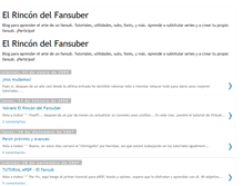 Tablet Screenshot of elrincondelfansuber.blogspot.com