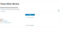 Tablet Screenshot of forexkiller4.blogspot.com
