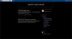 Desktop Screenshot of hackysacks.blogspot.com