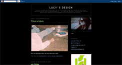 Desktop Screenshot of lucysdesign.blogspot.com