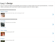 Tablet Screenshot of lucysdesign.blogspot.com
