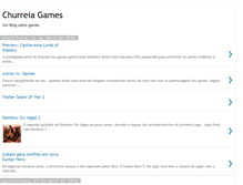 Tablet Screenshot of churreiagames.blogspot.com