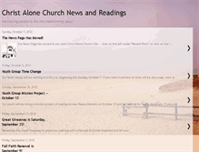 Tablet Screenshot of cachurchnews.blogspot.com