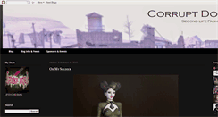 Desktop Screenshot of corruptdolls.blogspot.com