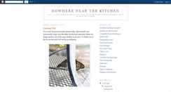 Desktop Screenshot of nowherenearthekitchen.blogspot.com