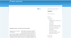 Desktop Screenshot of demipension.blogspot.com