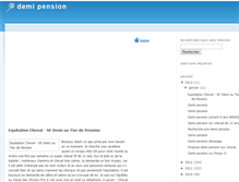 Tablet Screenshot of demipension.blogspot.com