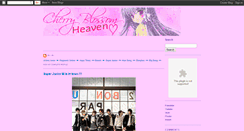 Desktop Screenshot of cherry-blossom-heaven.blogspot.com