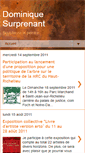 Mobile Screenshot of dominiquesurprenant.blogspot.com