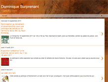 Tablet Screenshot of dominiquesurprenant.blogspot.com