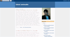 Desktop Screenshot of fahmiaminudin-uin-pbin-2b.blogspot.com