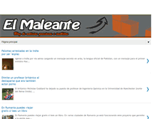 Tablet Screenshot of el-maleante.blogspot.com