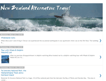 Tablet Screenshot of nzalternativetravel.blogspot.com