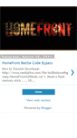 Mobile Screenshot of homefront-hackz.blogspot.com