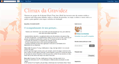Desktop Screenshot of climaxdagravidez.blogspot.com