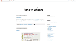 Desktop Screenshot of frankwdormer.blogspot.com