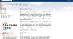 Desktop Screenshot of mousefactorydesigns.blogspot.com