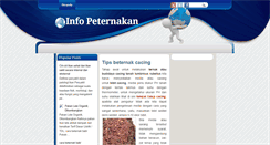 Desktop Screenshot of pengusahaternak.blogspot.com