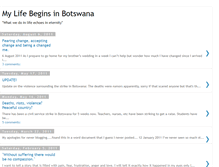 Tablet Screenshot of mylifebeginsinbotswana.blogspot.com