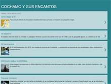 Tablet Screenshot of cochamoysusencantos.blogspot.com