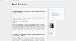 Desktop Screenshot of abhutani.blogspot.com