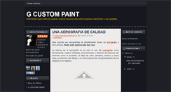 Desktop Screenshot of gcustompaint.blogspot.com