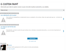 Tablet Screenshot of gcustompaint.blogspot.com