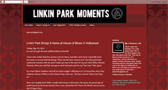 Desktop Screenshot of linkinpark-moments.blogspot.com