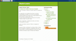 Desktop Screenshot of madridloisirs.blogspot.com