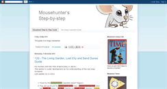 Desktop Screenshot of mousehuntersstepbystep.blogspot.com