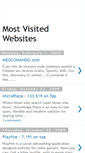 Mobile Screenshot of mostvisitedwebsites.blogspot.com