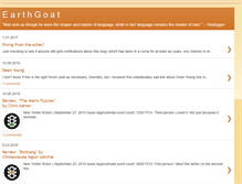 Tablet Screenshot of earthgoat.blogspot.com
