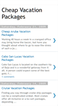 Mobile Screenshot of bestcheapvacationpackages.blogspot.com