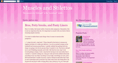 Desktop Screenshot of musclesandstilettos.blogspot.com