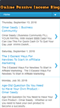 Mobile Screenshot of onlinepassiveincomeblog.blogspot.com