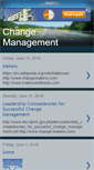 Mobile Screenshot of managementofchange.blogspot.com