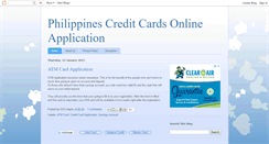Desktop Screenshot of creditcardsonlineapplication.blogspot.com