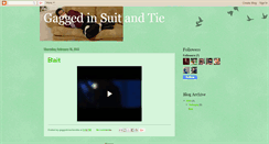 Desktop Screenshot of gaggedinsuitandtie.blogspot.com